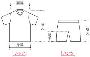 サイズ説明