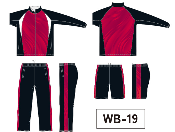 ウィンドブレーカー ベースデザイン