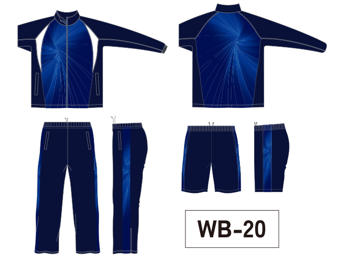 ウィンドブレーカー ベースデザイン