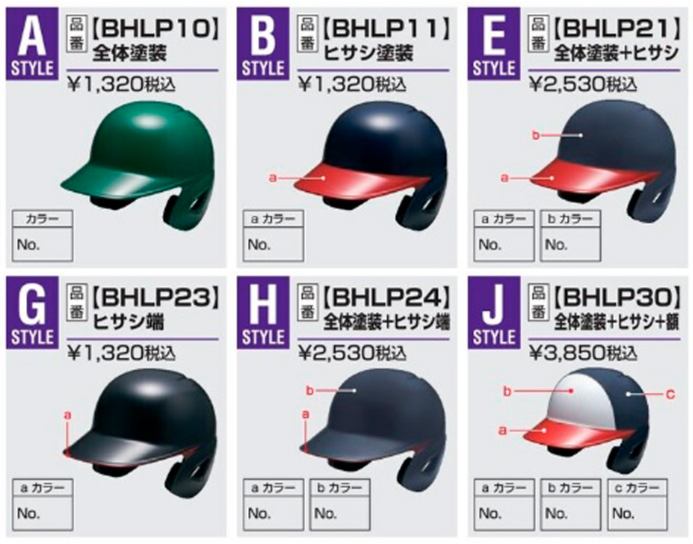 塗装パターン