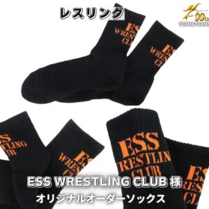 レスリングクラブさんのオリジナルオーダーソックス🧦