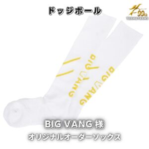 ドッジボールチームのオリジナルオーダーソックス🧦